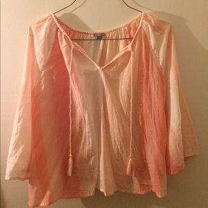 Aerie Misses Peasant Top